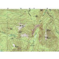 Topographic map